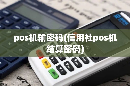 pos机输密码(信用社pos机结算密码)