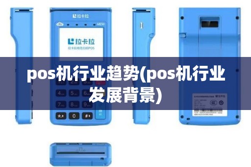pos机行业趋势(pos机行业发展背景)