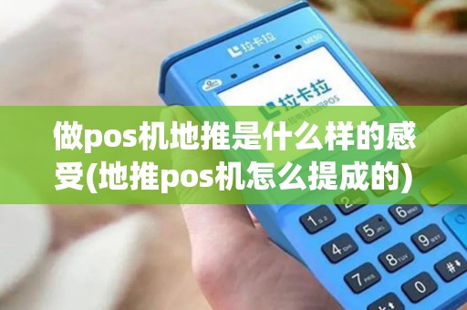 做pos机地推是什么样的感受(地推pos机怎么提成的)