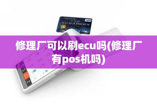 修理厂可以刷ecu吗(修理厂有pos机吗)