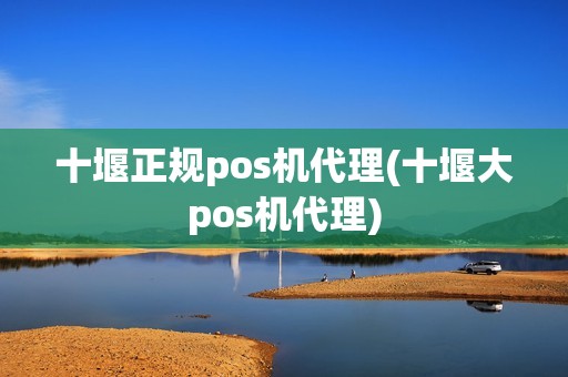 十堰正规pos机代理(十堰大pos机代理)