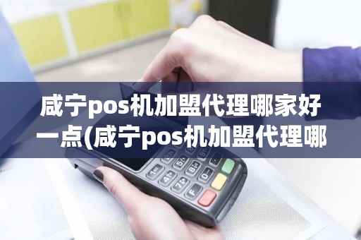 咸宁pos机加盟代理哪家好一点(咸宁pos机加盟代理哪家好)