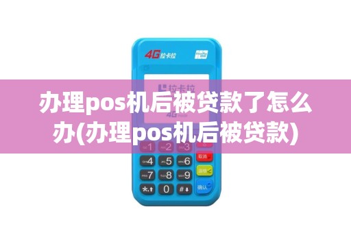 办理pos机后被贷款了怎么办(办理pos机后被贷款)