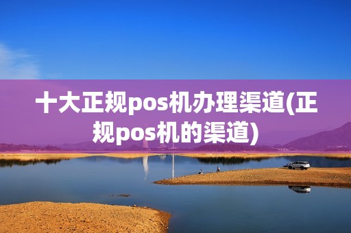 十大正规pos机办理渠道(正规pos机的渠道)