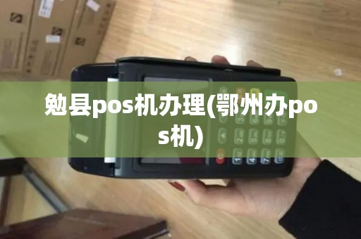 勉县pos机办理(鄂州办pos机)