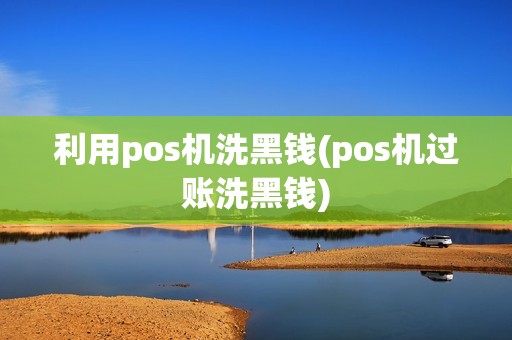 利用pos机洗黑钱(pos机过账洗黑钱)