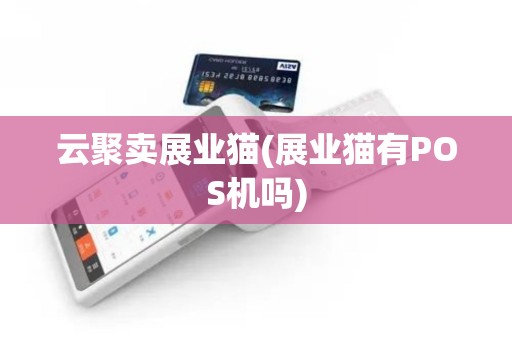 云聚卖展业猫(展业猫有POS机吗)