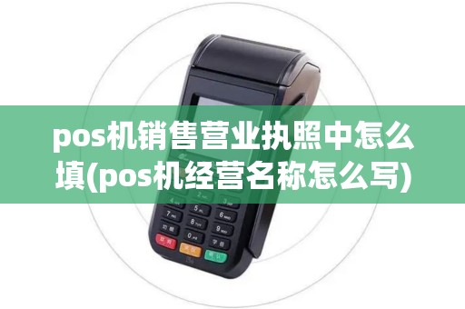 pos机销售营业执照中怎么填(pos机经营名称怎么写)