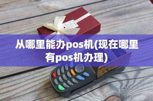从哪里能办pos机(现在哪里有pos机办理)
