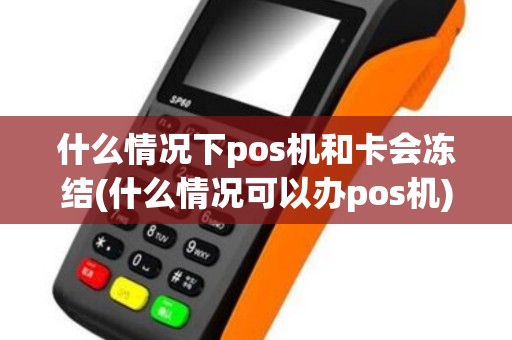 什么情况下pos机和卡会冻结(什么情况可以办pos机)