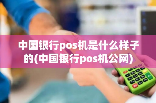 中国银行pos机是什么样子的(中国银行pos机公网)