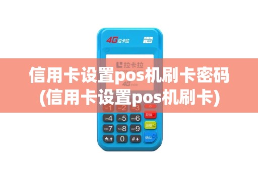 信用卡设置pos机刷卡密码(信用卡设置pos机刷卡)