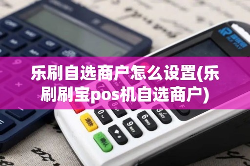 乐刷自选商户怎么设置(乐刷刷宝pos机自选商户)