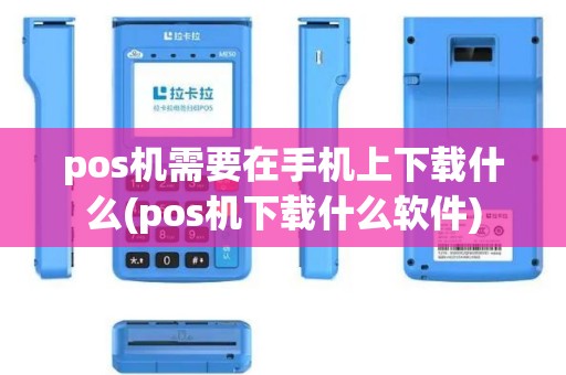 pos机需要在手机上下载什么(pos机下载什么软件)