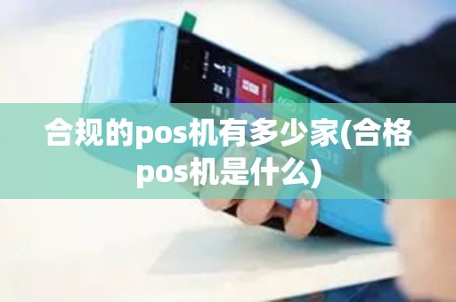合规的pos机有多少家(合格pos机是什么)