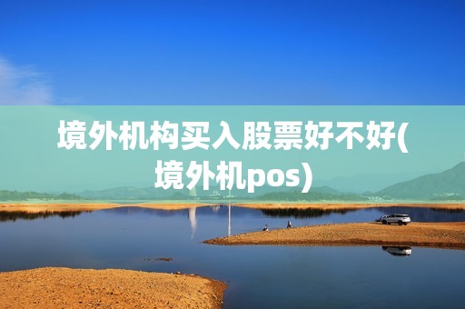 境外机构买入股票好不好(境外机pos)
