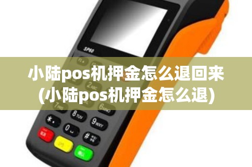小陆pos机押金怎么退回来(小陆pos机押金怎么退)