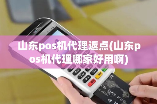 山东pos机代理返点(山东pos机代理哪家好用啊)