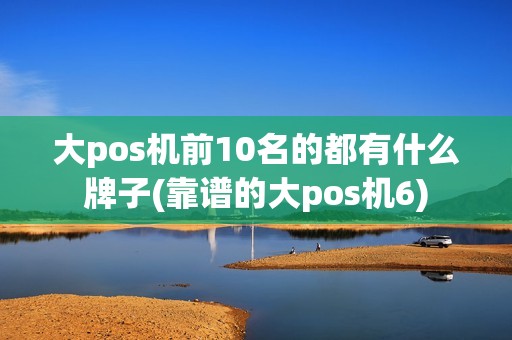 大pos机前10名的都有什么牌子(靠谱的大pos机6)