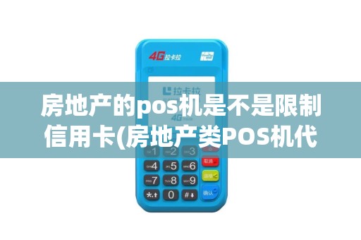 房地产的pos机是不是限制信用卡(房地产类POS机代码)