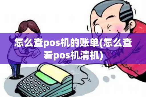 怎么查pos机的账单(怎么查看pos机清机)