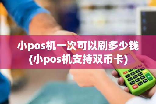 小pos机一次可以刷多少钱(小pos机支持双币卡)