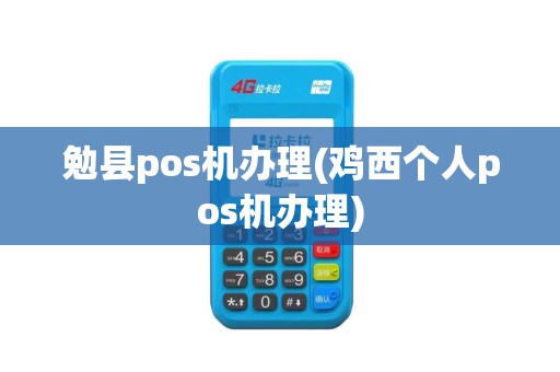 勉县pos机办理(鸡西个人pos机办理)