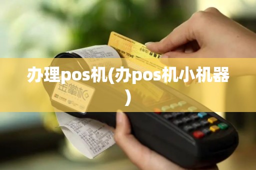 办理pos机(办pos机小机器)