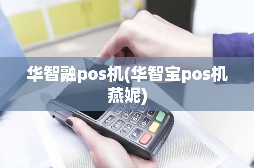 华智融pos机(华智宝pos机燕妮)