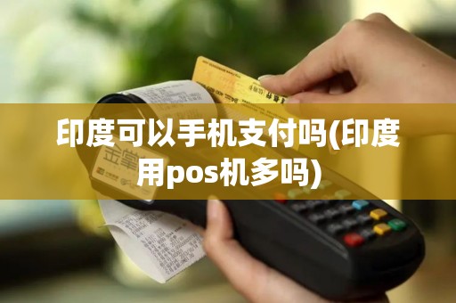 印度可以手机支付吗(印度用pos机多吗)