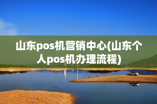 山东pos机营销中心(山东个人pos机办理流程)