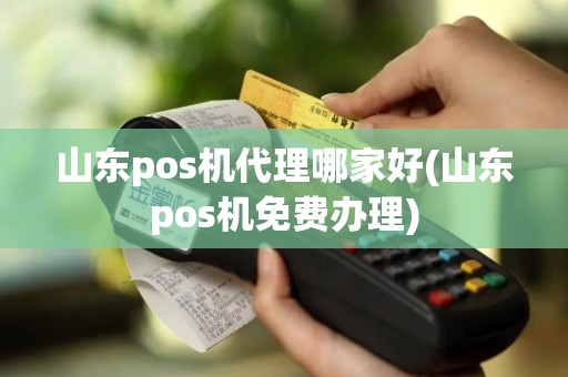 山东pos机代理哪家好(山东pos机免费办理)