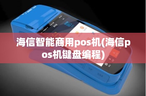 海信智能商用pos机(海信pos机键盘编程)