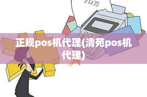 正规pos机代理(清苑pos机代理)