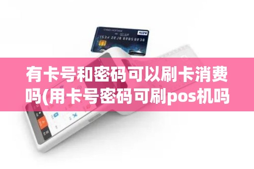 有卡号和密码可以刷卡消费吗(用卡号密码可刷pos机吗)