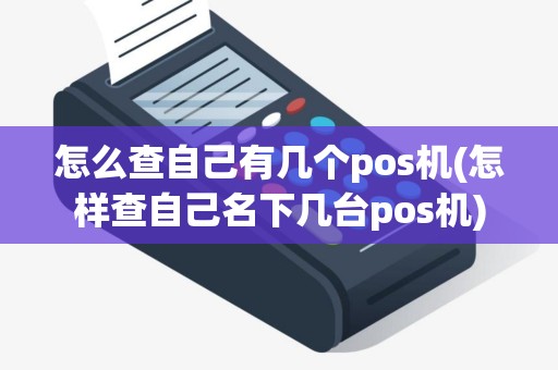 怎么查自己有几个pos机(怎样查自己名下几台pos机)
