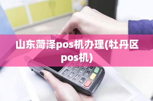 山东菏泽pos机办理(牡丹区pos机)