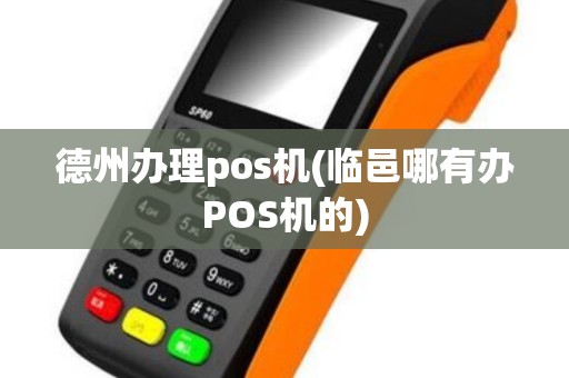 德州办理pos机(临邑哪有办POS机的)