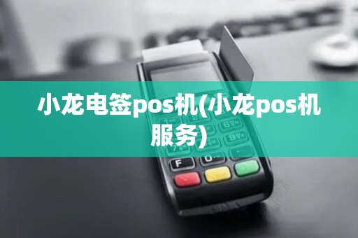 小龙电签pos机(小龙pos机服务)