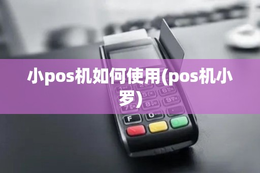 小pos机如何使用(pos机小罗)