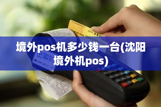 境外pos机多少钱一台(沈阳境外机pos)