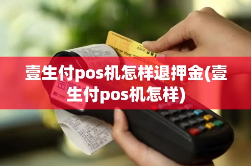 壹生付pos机怎样退押金(壹生付pos机怎样)