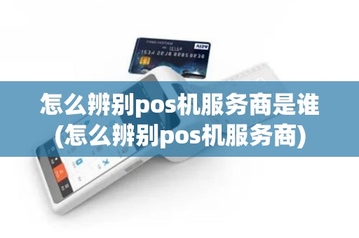 怎么辨别pos机服务商是谁(怎么辨别pos机服务商)