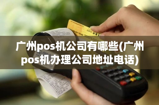 广州pos机公司有哪些(广州pos机办理公司地址电话)