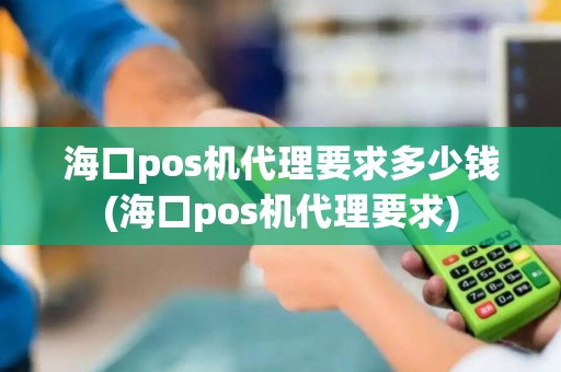 海口pos机代理要求多少钱(海口pos机代理要求)