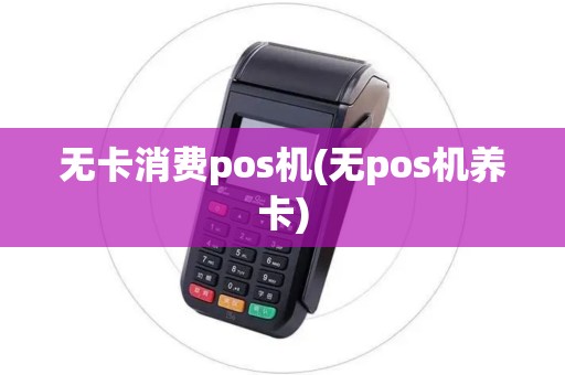 无卡消费pos机(无pos机养卡)