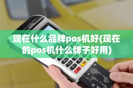 现在什么品牌pos机好(现在的pos机什么牌子好用)