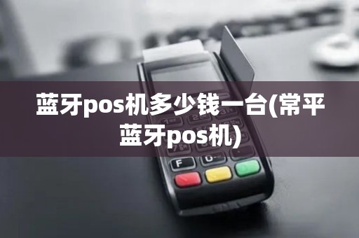 蓝牙pos机多少钱一台(常平蓝牙pos机)