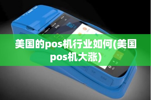 美国的pos机行业如何(美国pos机大涨)