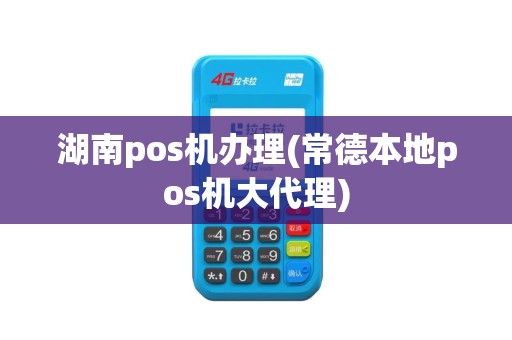 湖南pos机办理(常德本地pos机大代理)